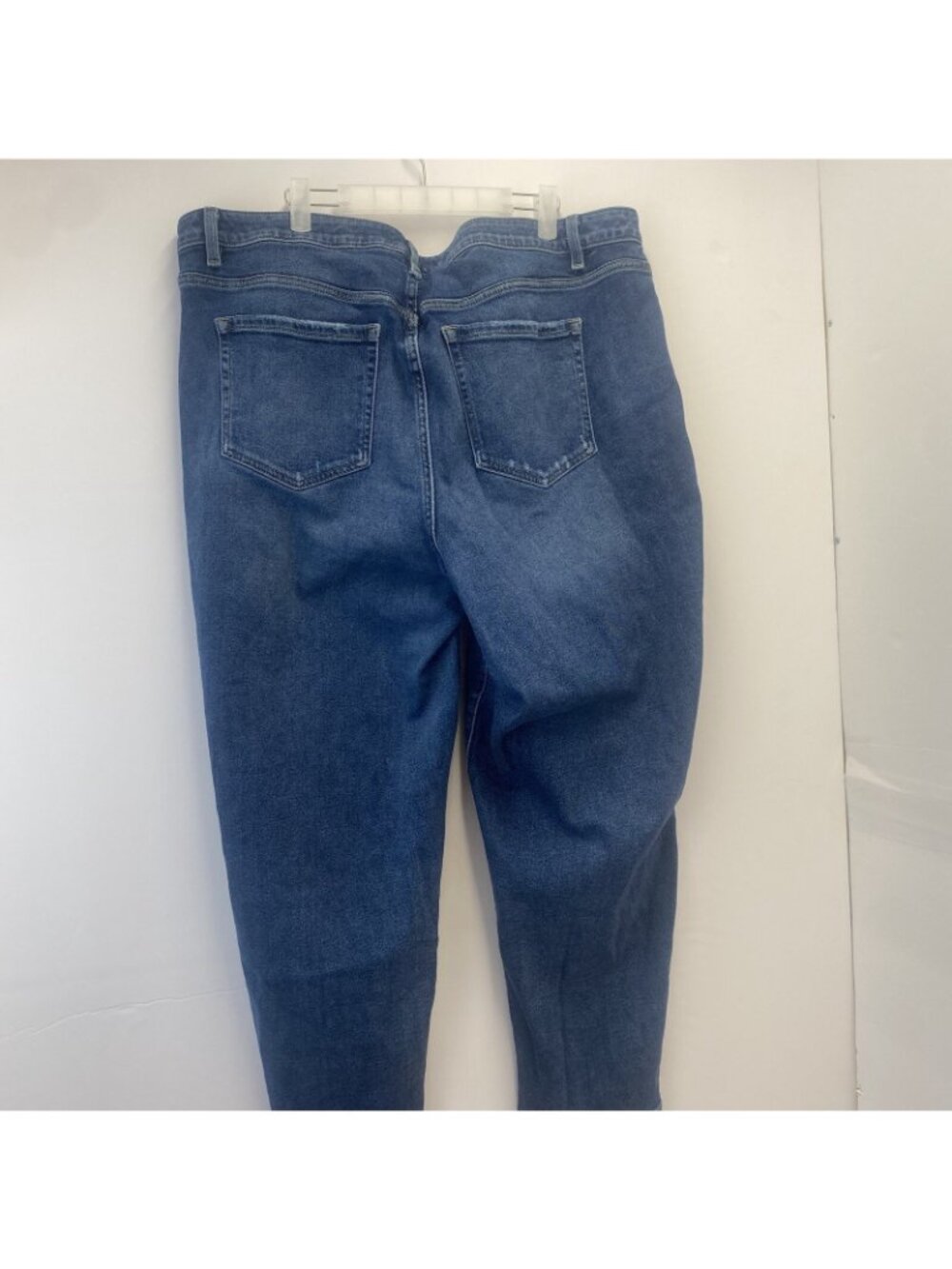 Lane Bryant Women Designed In NYC Size 20 Stretch Jeans With Patches Distressed - Picture 10 of 10